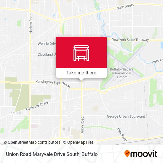 Mapa de Union Road Maryvale Drive South