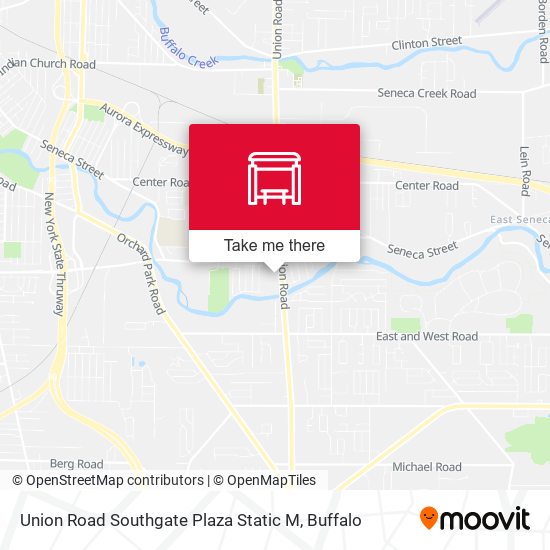 Union Road Southgate Plaza Static M map
