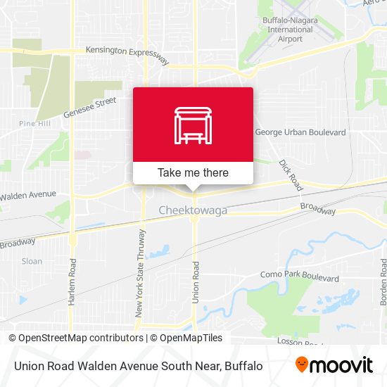 Union Road Walden Avenue South Near map
