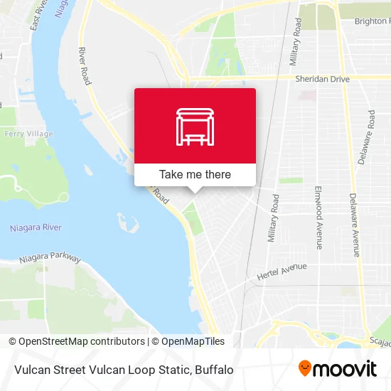 Vulcan Street Vulcan Loop Static map