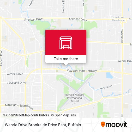 Mapa de Wehrle Drive Brookside Drive East
