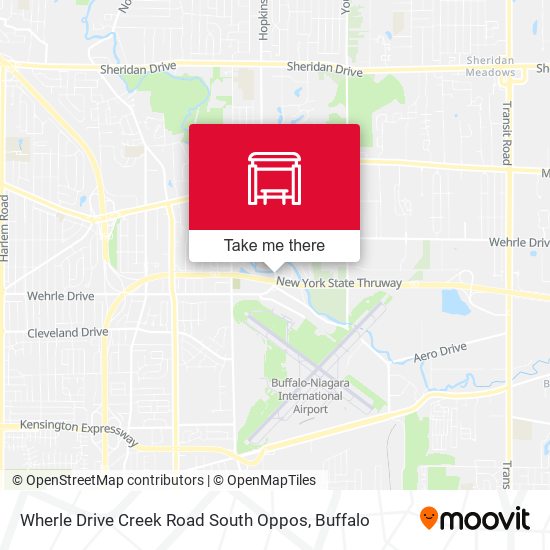 Wherle Drive Creek Road South Oppos map