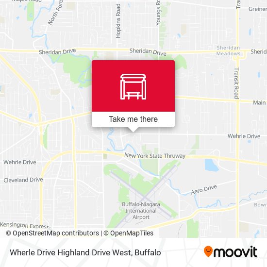 Wherle Drive Highland Drive West map