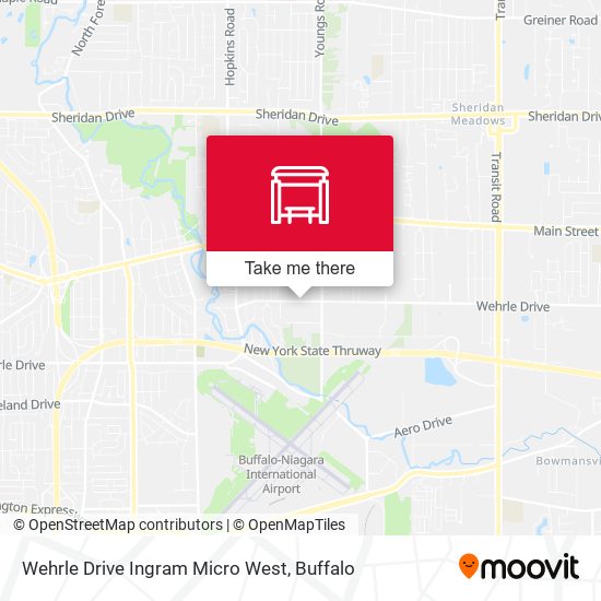Wehrle Drive Ingram Micro West map