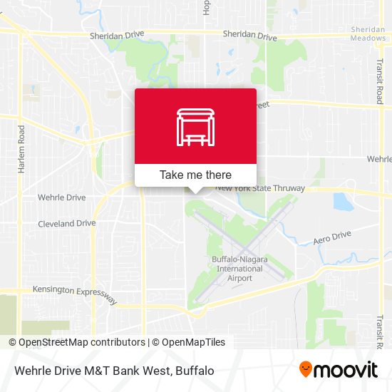 Wehrle Drive M&T Bank West map