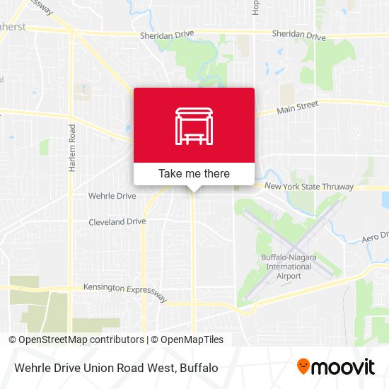Wehrle Drive Union Road West map