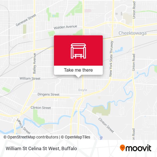 Mapa de William St Celina St West