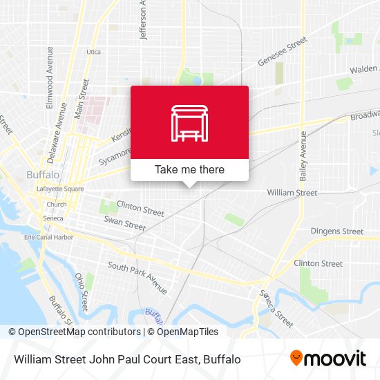 William Street John Paul Court East map