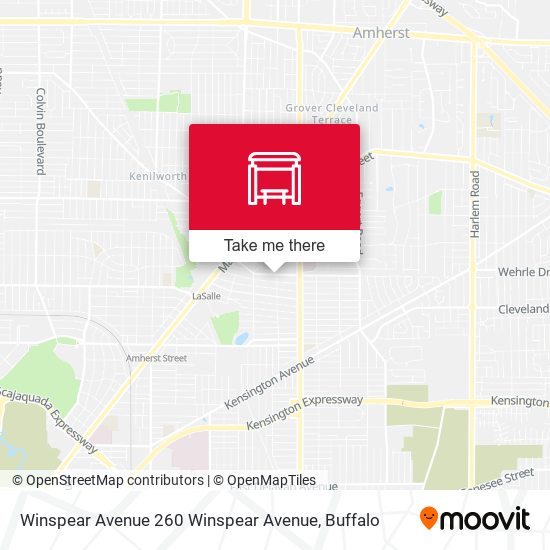 Winspear Avenue 260 Winspear Avenue map