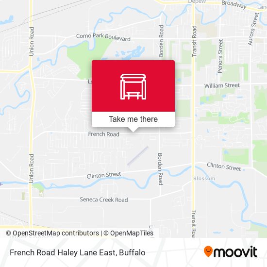 Mapa de French Road Haley Lane East