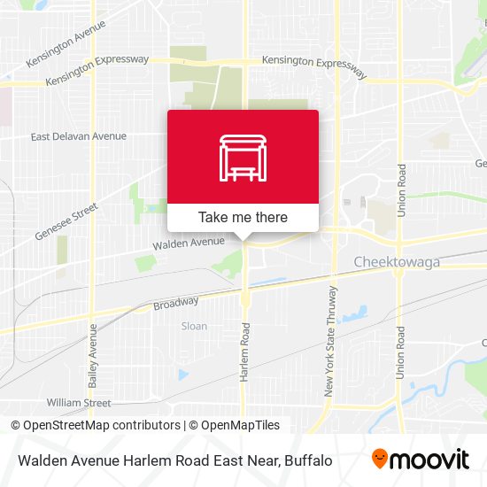 Walden Avenue Harlem Road East Near map