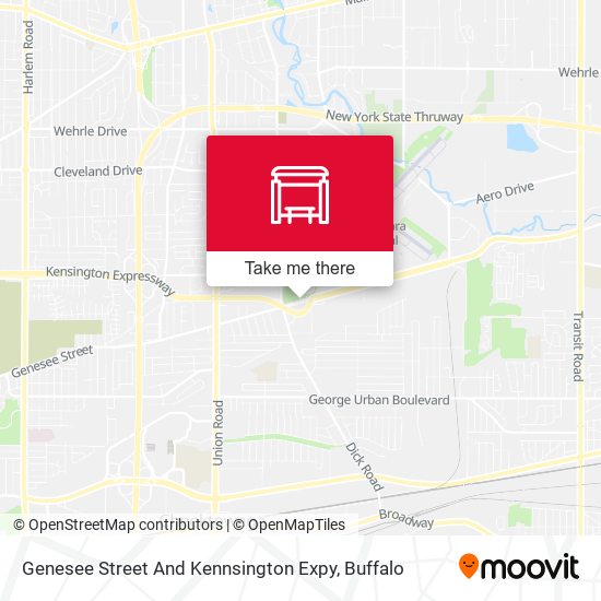 Mapa de Genesee Street And Kennsington Expy