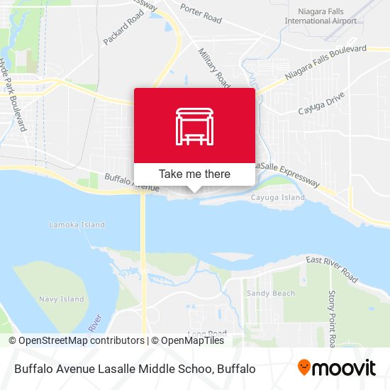 Buffalo Avenue Lasalle Middle Schoo map