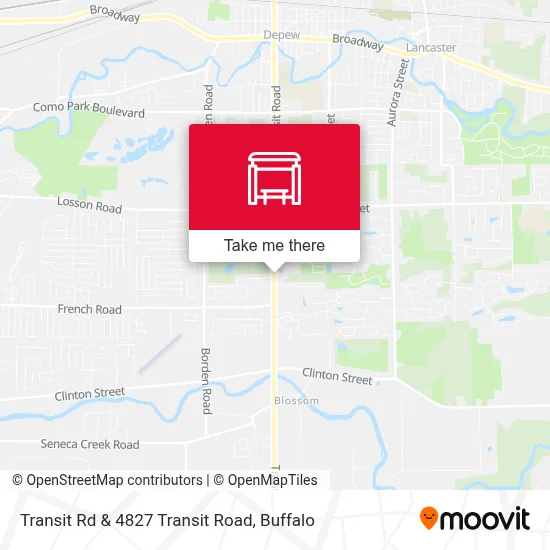 Transit Rd & 4827 Transit Road map