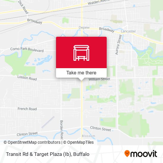 Transit Rd & Target Plaza (Ib) map