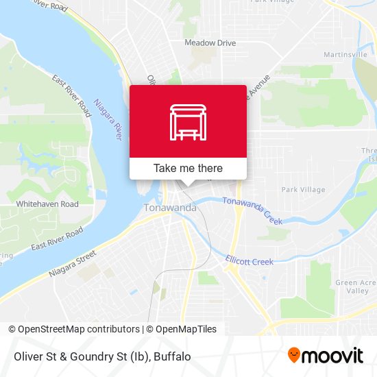 Mapa de Oliver St & Goundry St (Ib)