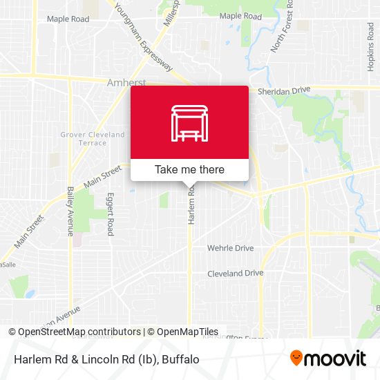 Harlem Rd & Lincoln Rd (Ib) map