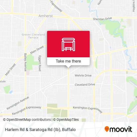 Harlem Rd & Saratoga Rd (Ib) map
