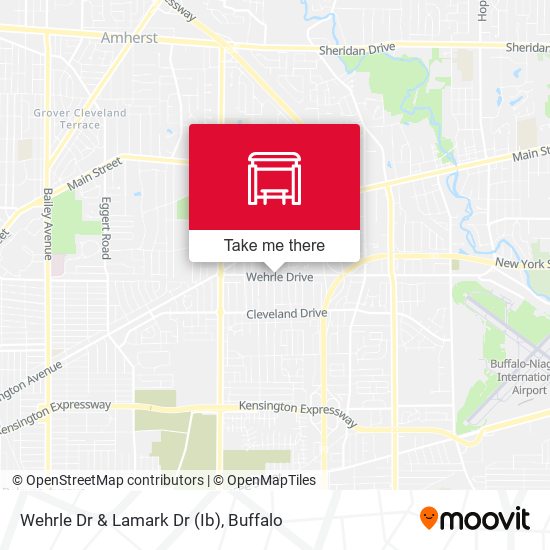 Wehrle Dr & Lamark Dr (Ib) map