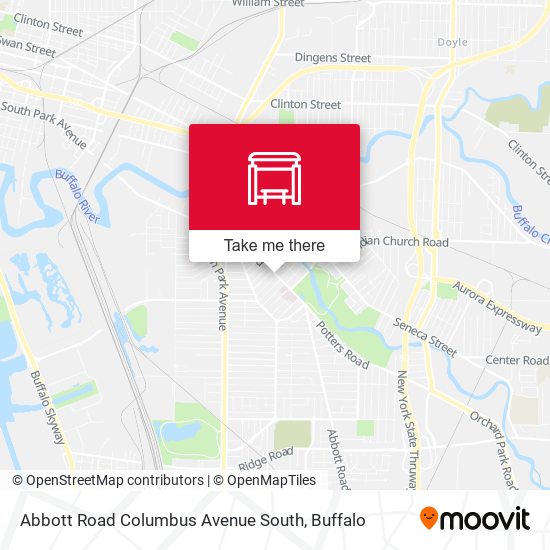 Mapa de Abbott Road Columbus Avenue South