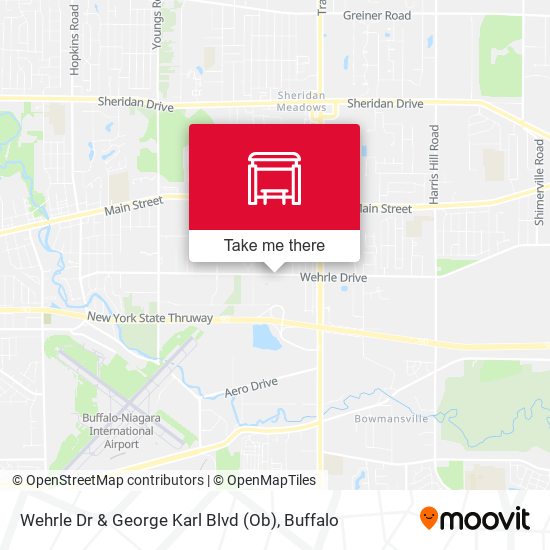 Wehrle Dr & George Karl Blvd (Ob) map