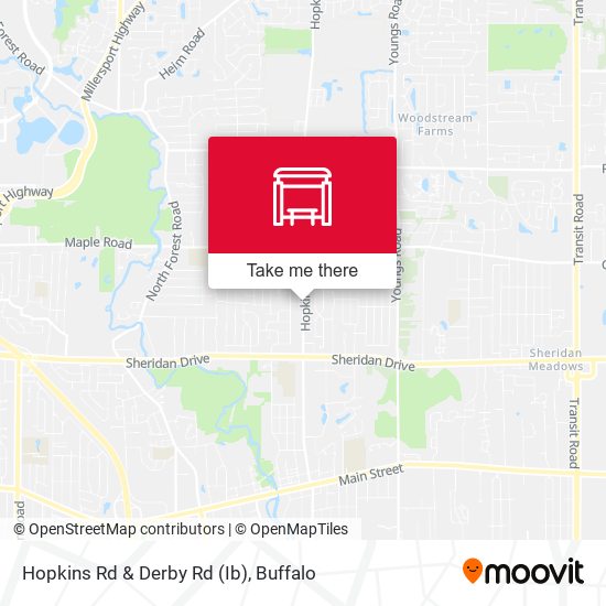 Hopkins Rd & Derby Rd (Ib) map