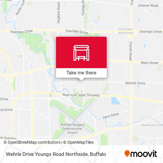 Wehrle Drive Youngs Road Northside map
