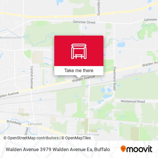 Walden Avenue 3979 Walden Avenue Ea map