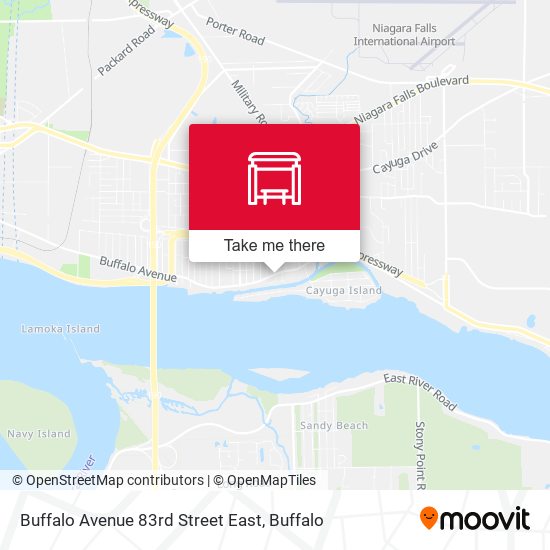 Mapa de Buffalo Avenue 83rd Street East