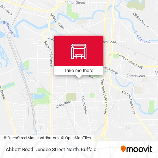 Mapa de Abbott Road Dundee Street North
