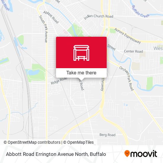 Mapa de Abbott Road Errington Avenue North