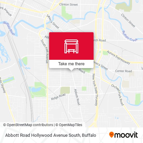 Mapa de Abbott Road Hollywood Avenue South
