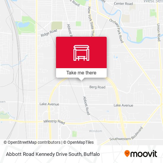 Abbott Road Kennedy Drive South map