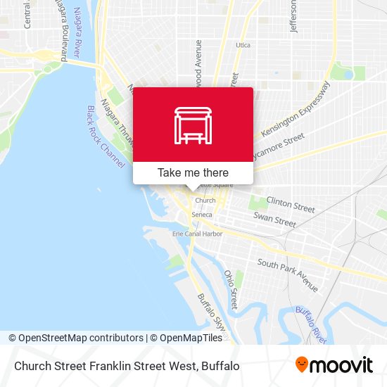 Church Street Franklin Street West map