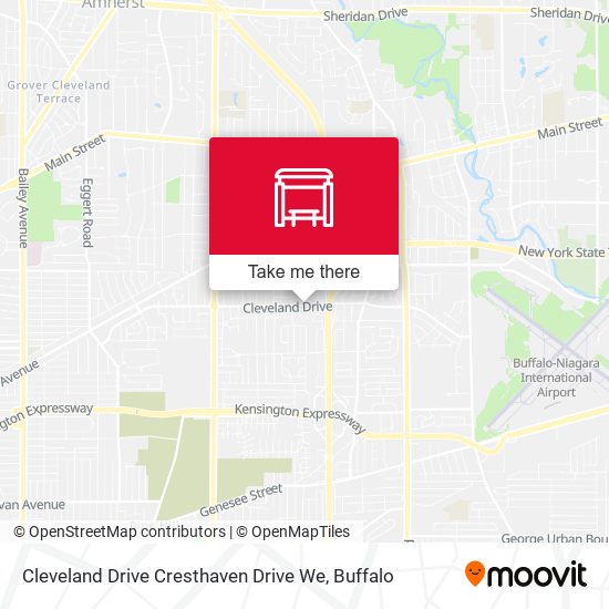 Cleveland Drive Cresthaven Drive We map
