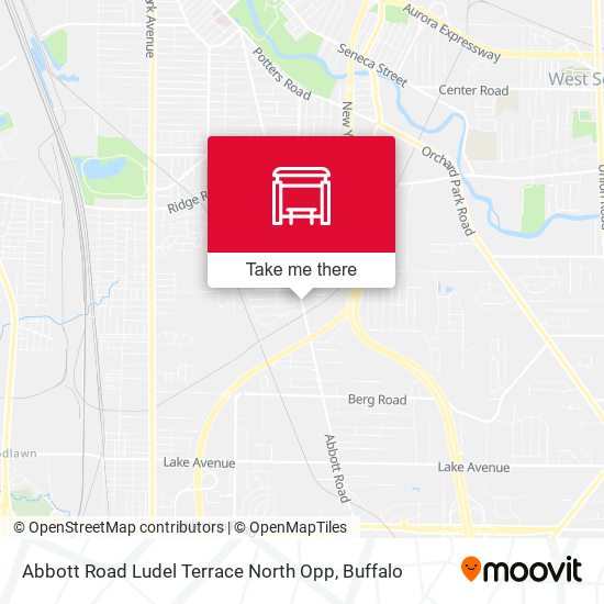 Abbott Road Ludel Terrace North Opp map