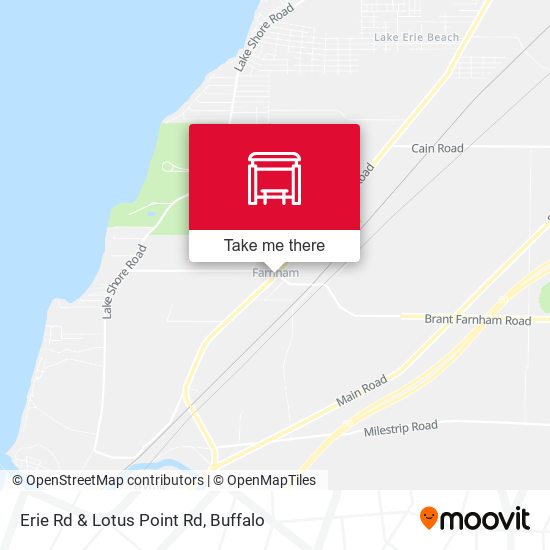 Mapa de Erie Rd & Lotus Point Rd