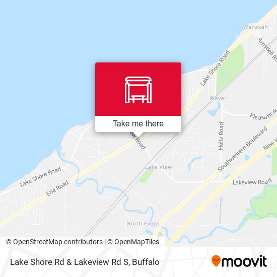 Mapa de Lake Shore Rd & Lakeview Rd S
