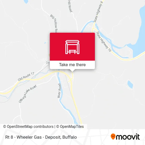 Rt 8 - Wheeler Gas - Deposit map