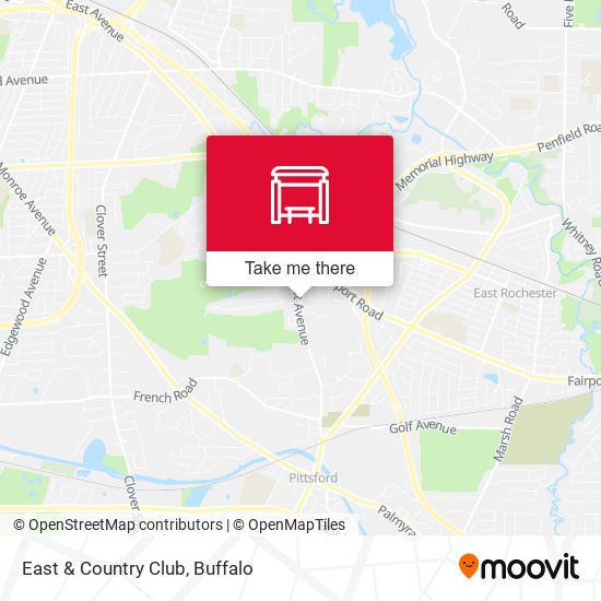 Mapa de East & Country Club