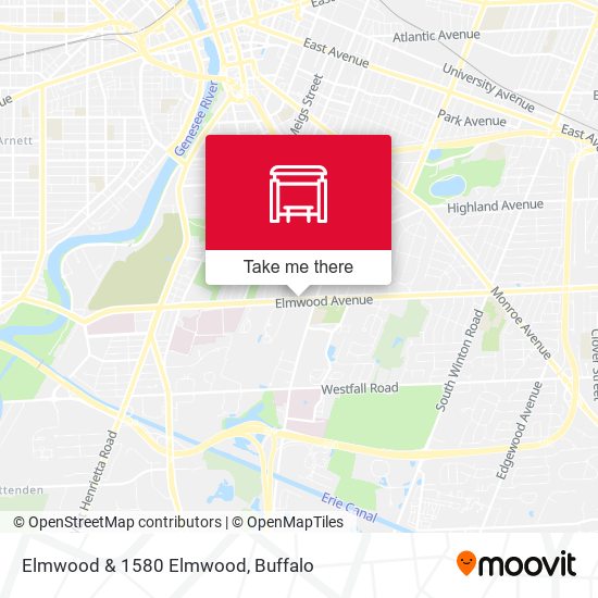 Elmwood & 1580 Elmwood map