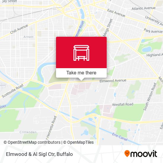 Elmwood & Al Sigl Ctr map