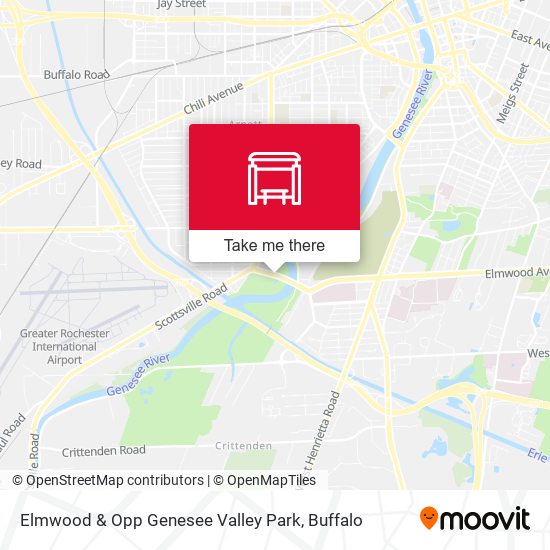 Elmwood & Opp Genesee Valley Park map