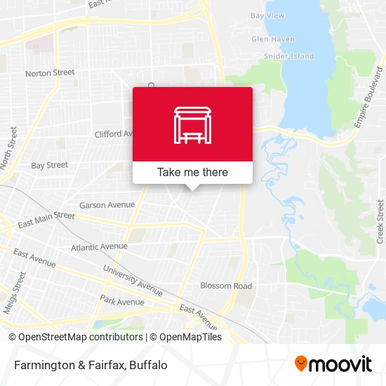 Mapa de Farmington & Fairfax