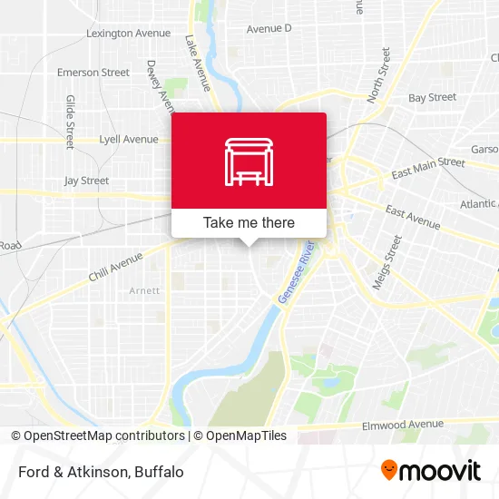 Ford & Atkinson map