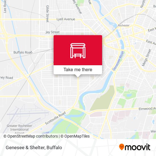 Mapa de Genesee & Shelter