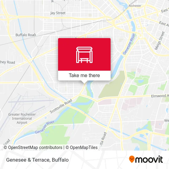 Genesee & Terrace map