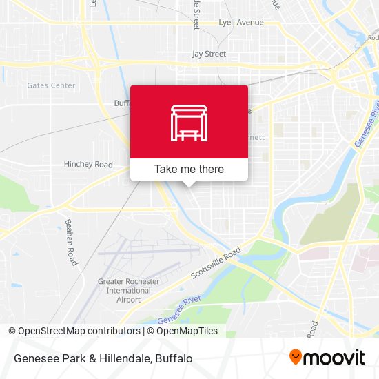 Genesee Park & Hillendale map