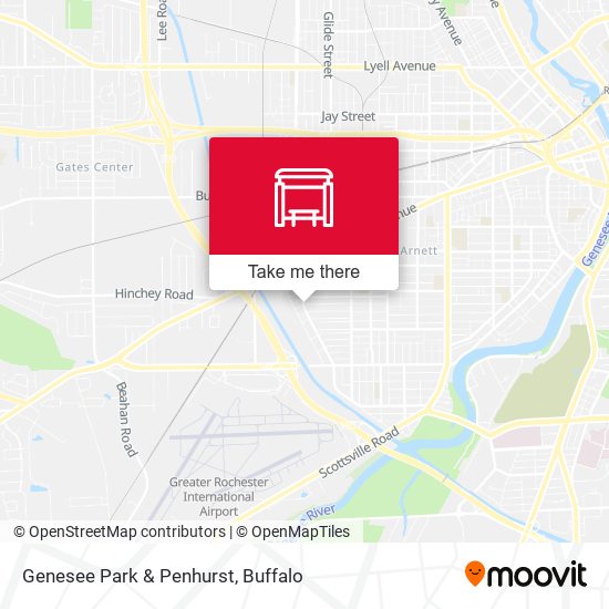 Genesee Park & Penhurst map
