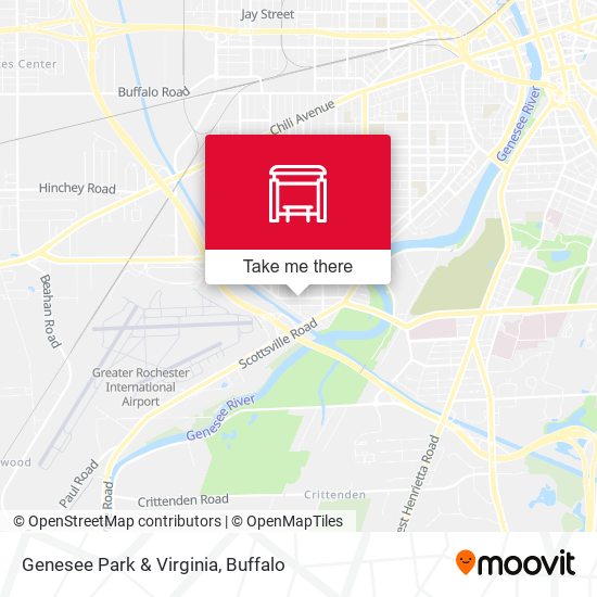 Genesee Park & Virginia map